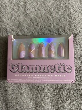 Glamnetic Purple Power Press-On Nails